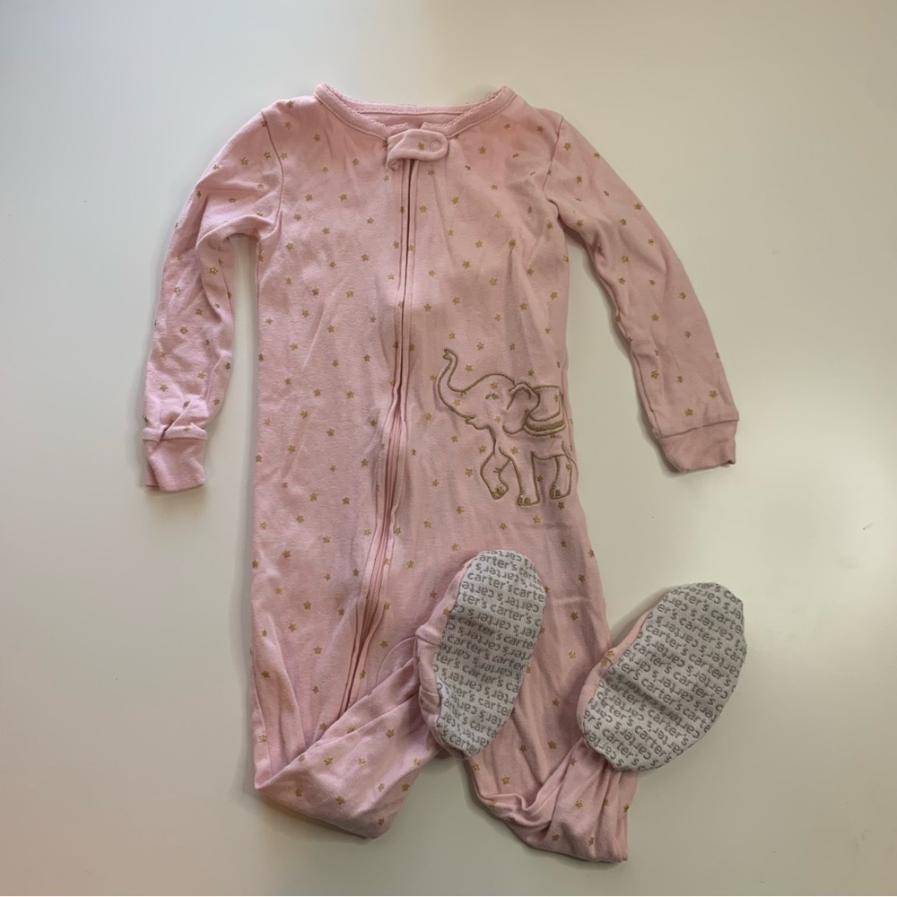 Carter's Kids Pajama Set - Pink, Orange, and Purple - Picture 6 of 13